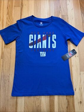 NWT NFL New York Giants Royal Blue Graphic Tee 🏈